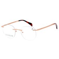 LV.MT.0837.1 Armacao Para Oculos de Grau Unissex Chilli Beans Classicos Modelo 3 Pecas Tartaruga Dour -4-